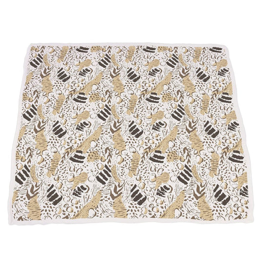 Load image into Gallery viewer, Hungry Giraffe and Animal Print Bamboo Muslin Newcastle Blanket

