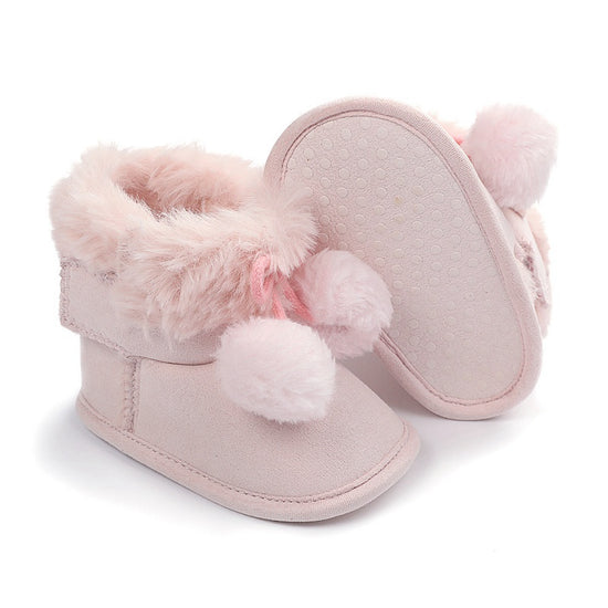 Ins Casual Baby Boy Girl Cotton Boots